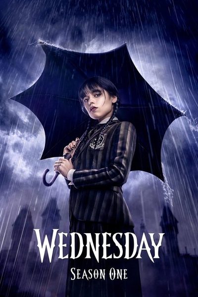 Wednesday Season 1 poster Wednesday Season 1 poster