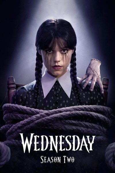 Wednesday Season 2 poster Wednesday Season 2 poster